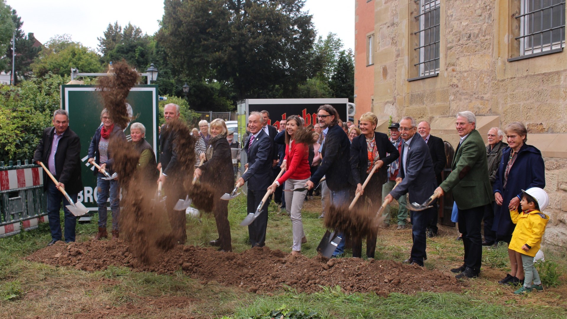 Schloss Brackenheim_Spatenstich